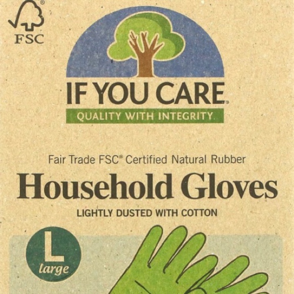 If You Care, Household Gloves, Reusable, Large, 1 Pair